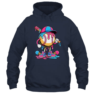 Baseball Drip Boys Ice Cream Drip Baseball Funny Sport Lover Shirt & Hoodie | siriusteestore