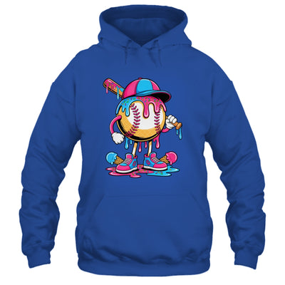 Baseball Drip Boys Ice Cream Drip Baseball Funny Sport Lover Shirt & Hoodie | siriusteestore