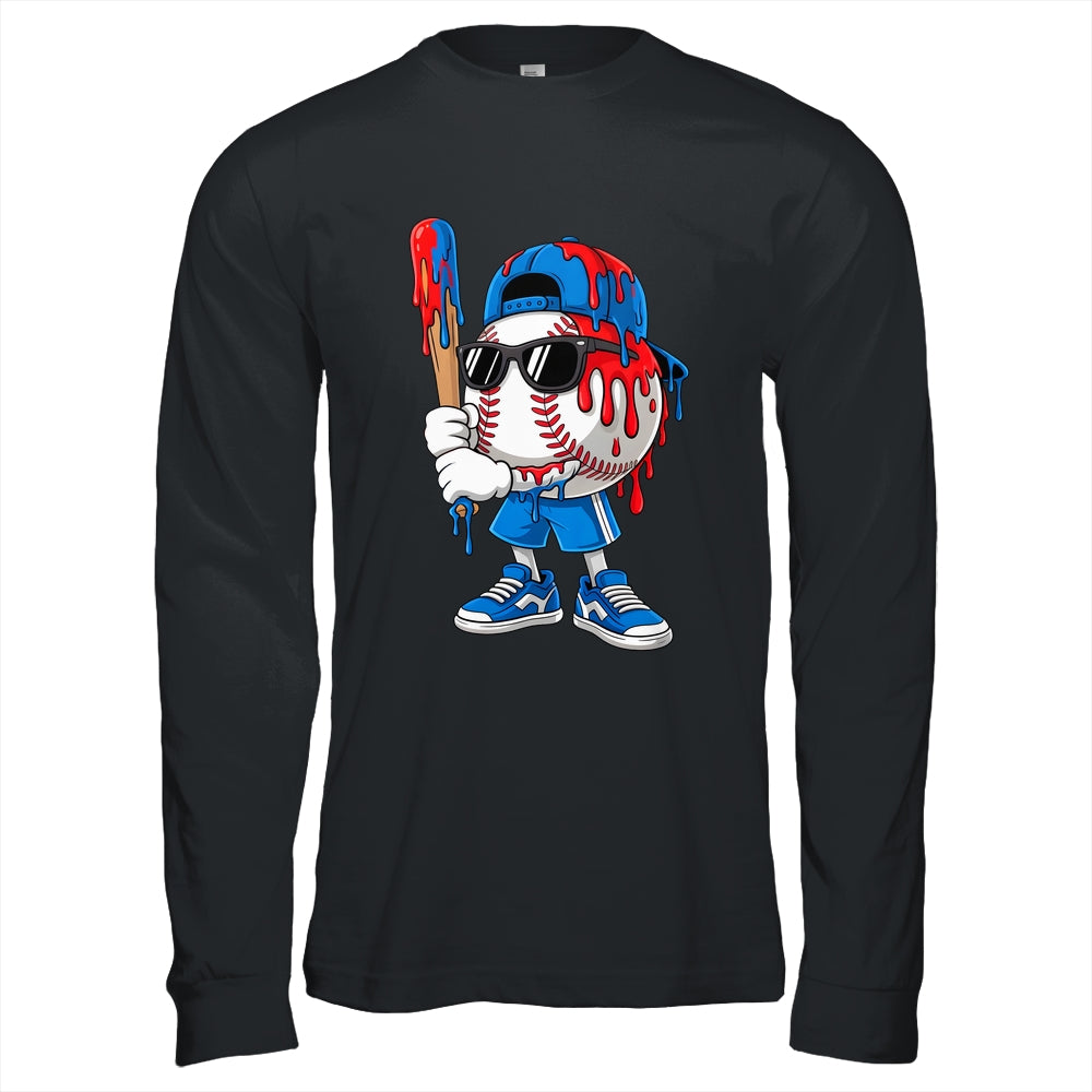 Baseball Drip Boys Ice Cream Drip Baseball Sport Lover Shirt & Hoodie | siriusteestore