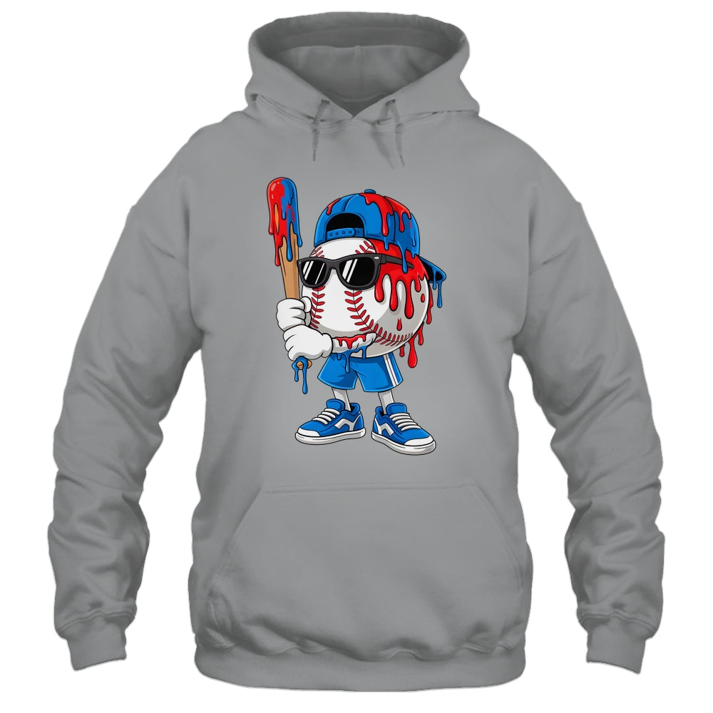 Baseball Drip Boys Ice Cream Drip Baseball Sport Lover Shirt & Hoodie | siriusteestore
