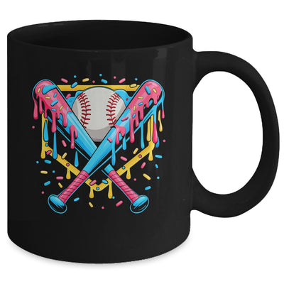 Baseball Drip For Boys Ice Cream Drip Baseball Sport Lover Mug | siriusteestore