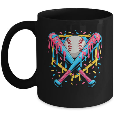 Baseball Drip For Boys Ice Cream Drip Baseball Sport Lover Mug | siriusteestore