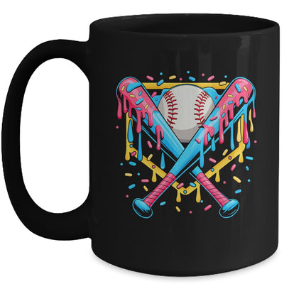 Baseball Drip For Boys Ice Cream Drip Baseball Sport Lover Mug | siriusteestore