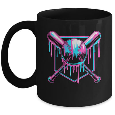 Baseball Drip For Boys Ice Cream Drip Youth Boys Baseball Mug | siriusteestore