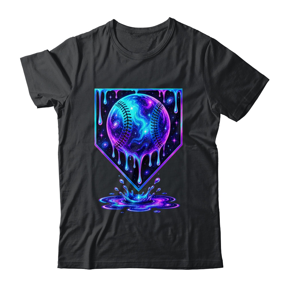 Baseball Drip Ice Cream Boys Cosmic Baseball Player Men Kids Shirt & Hoodie | siriusteestore
