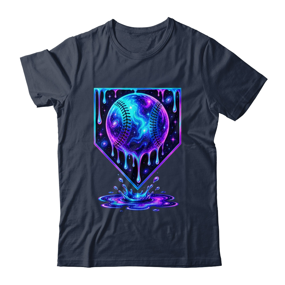 Baseball Drip Ice Cream Boys Cosmic Baseball Player Men Kids Shirt & Hoodie | siriusteestore