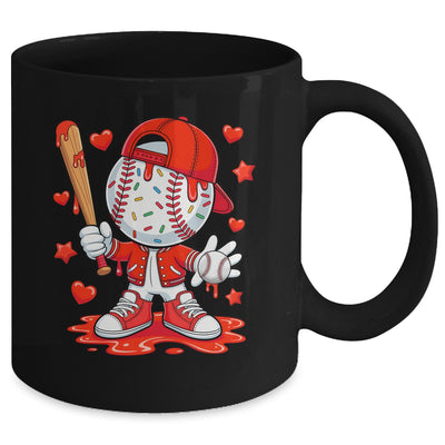 Baseball Drip Icecream Youth Boy Kids Valentine Mug | siriusteestore