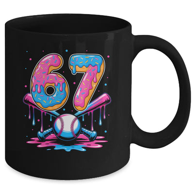 Baseball Drip Number 67 Player 67th Birthday Baseball Meme Mug | siriusteestore