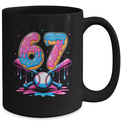 Baseball Drip Number 67 Player 67th Birthday Baseball Meme Mug | siriusteestore