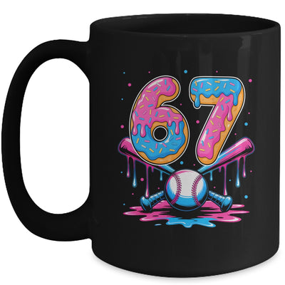 Baseball Drip Number 67 Player 67th Birthday Baseball Meme Mug | siriusteestore