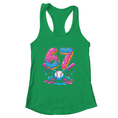 Baseball Drip Number 67 Player 67th Birthday Baseball Meme Shirt & Tank Top | siriusteestore