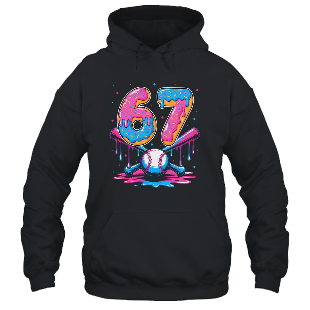 Baseball Drip Number 67 Player 67th Birthday Baseball Meme Shirt & Tank Top | siriusteestore