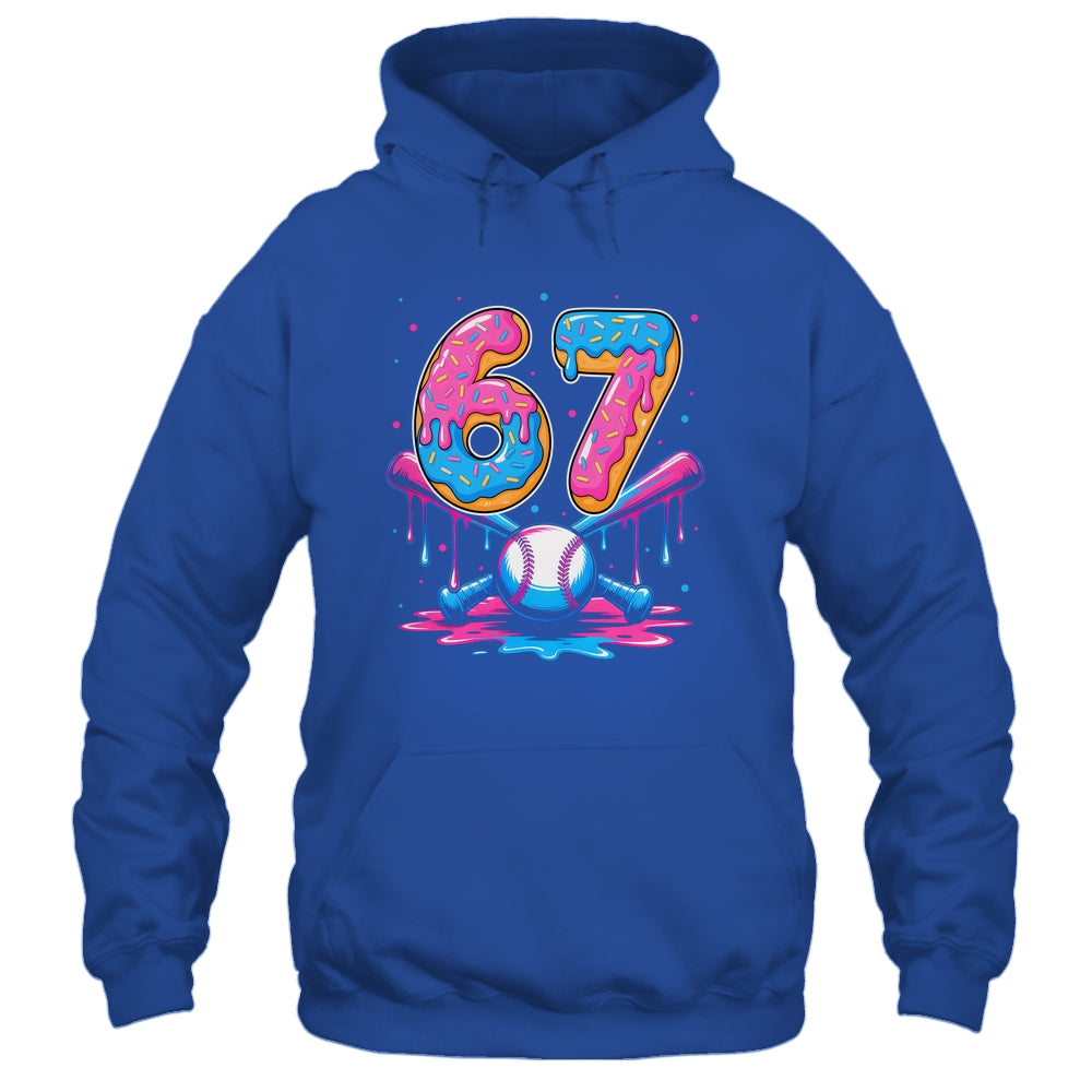Baseball Drip Number 67 Player 67th Birthday Baseball Meme Shirt & Tank Top | siriusteestore