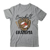 Baseball Grandma Leopard Game Day Women Lover Mothers Day Shirt & Tank Top | siriusteestore