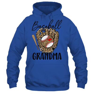Baseball Grandma Leopard Game Day Women Lover Mothers Day Shirt & Tank Top | siriusteestore