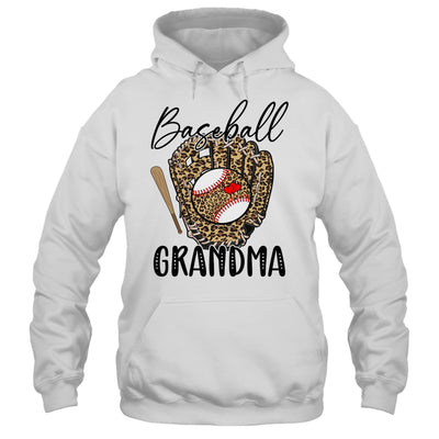 Baseball Grandma Leopard Game Day Women Lover Mothers Day Shirt & Tank Top | siriusteestore