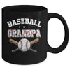 Baseball Grandpa For Fathers Day Baseball Lovers Mug | siriusteestore