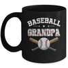 Baseball Grandpa For Fathers Day Baseball Lovers Mug | siriusteestore