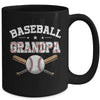 Baseball Grandpa For Fathers Day Baseball Lovers Mug | siriusteestore