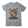 Baseball Granny Leopard Game Day Women Lover Mothers Day Shirt & Tank Top | siriusteestore