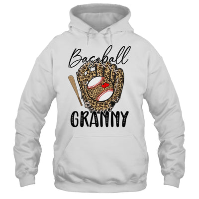 Baseball Granny Leopard Game Day Women Lover Mothers Day Shirt & Tank Top | siriusteestore