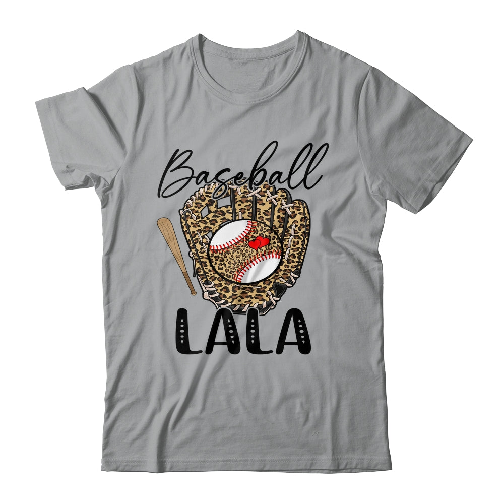 Baseball Lala Leopard Game Day Women Lover Mothers Day Shirt & Tank Top | siriusteestore