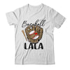 Baseball Lala Leopard Game Day Women Lover Mothers Day Shirt & Tank Top | siriusteestore