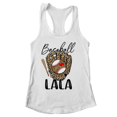 Baseball Lala Leopard Game Day Women Lover Mothers Day Shirt & Tank Top | siriusteestore