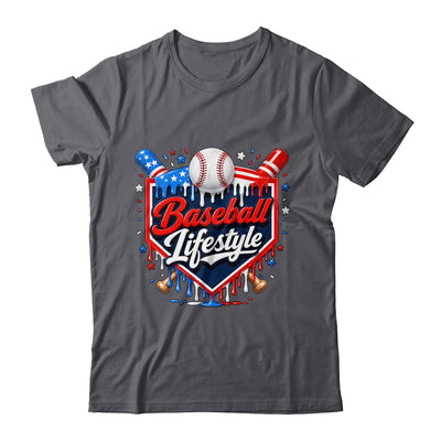 Baseball Life Style 4Th Of July Youth Drip Baseball Boy Kids Shirt & Tank Top | siriusteestore
