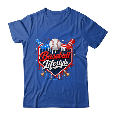 Baseball Life Style 4Th Of July Youth Drip Baseball Boy Kids Shirt & Tank Top | siriusteestore
