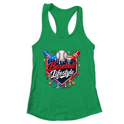 Baseball Life Style 4Th Of July Youth Drip Baseball Boy Kids Shirt & Tank Top | siriusteestore