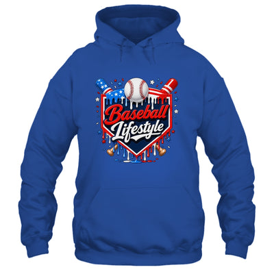 Baseball Life Style 4Th Of July Youth Drip Baseball Boy Kids Shirt & Tank Top | siriusteestore