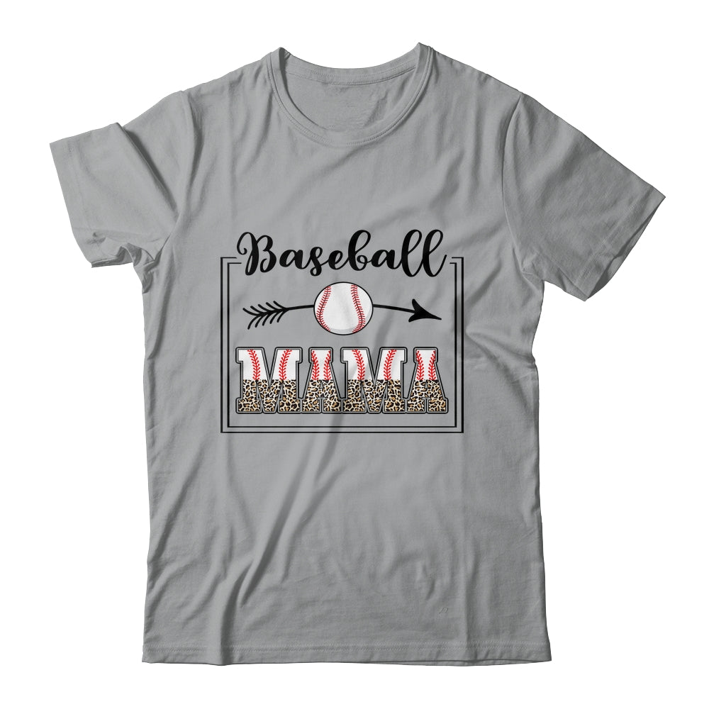 Baseball Mama Baseball Mom Funny Letter Print Shirt & Tank Top | siriusteestore