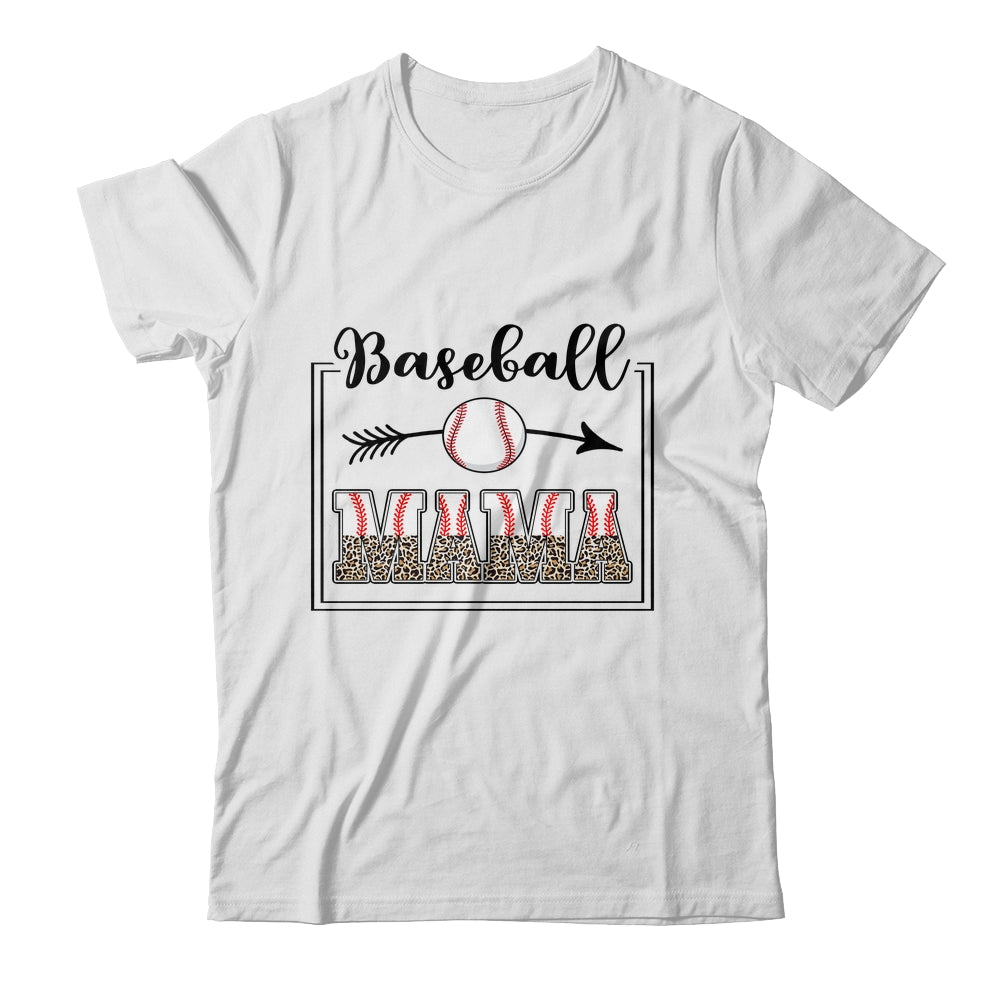 Baseball Mama Baseball Mom Funny Letter Print Shirt & Tank Top | siriusteestore
