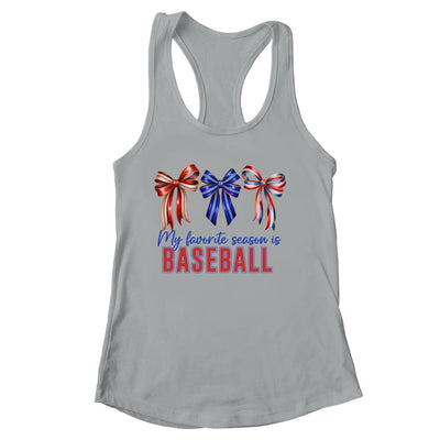 Baseball Mama Mom Baseball Is My Favorite Season Game Day Shirt & Tank Top | siriusteestore