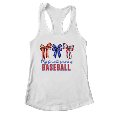 Baseball Mama Mom Baseball Is My Favorite Season Game Day Shirt & Tank Top | siriusteestore