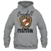 Baseball Mamaw Leopard Game Day Women Lover Mothers Day Shirt & Tank Top | siriusteestore