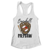 Baseball Memaw Leopard Game Day Women Lover Mothers Day Shirt & Tank Top | siriusteestore