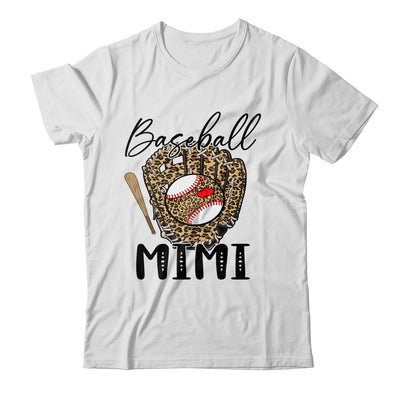 Baseball Mimi Leopard Game Day Women Lover Mothers Day Shirt & Tank Top | siriusteestore