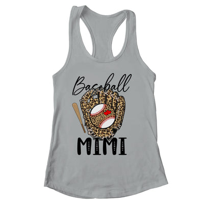 Baseball Mimi Leopard Game Day Women Lover Mothers Day Shirt & Tank Top | siriusteestore