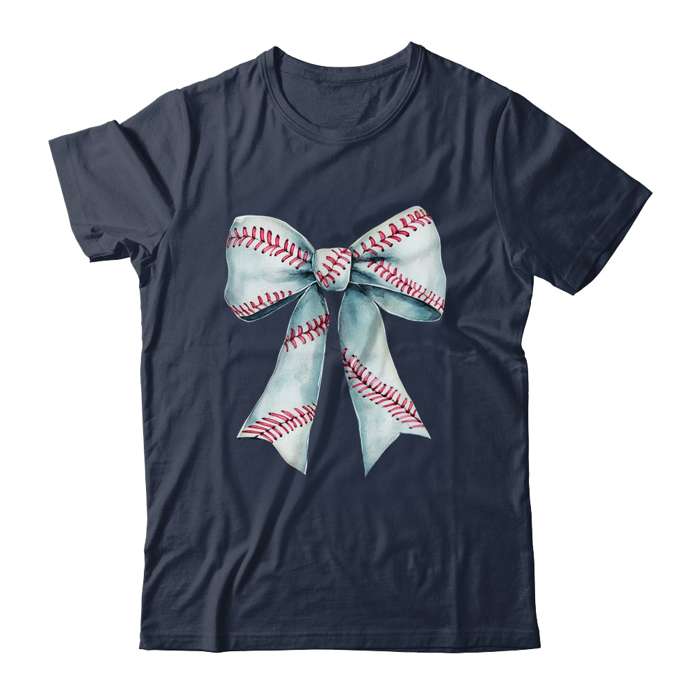 Baseball Mom Coquette Bow Mothers Day Baseball Mama Shirt & Tank Top | siriusteestore
