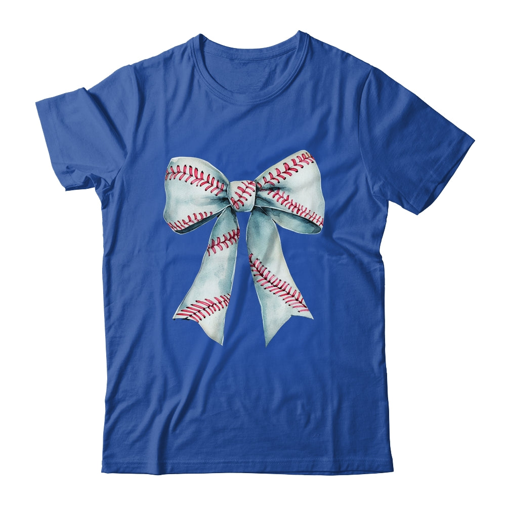 Baseball Mom Coquette Bow Mothers Day Baseball Mama Shirt & Tank Top | siriusteestore