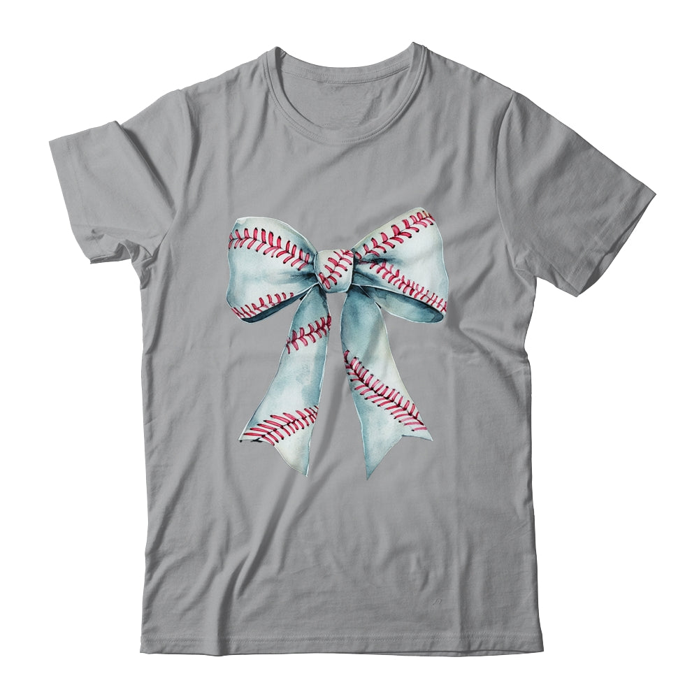 Baseball Mom Coquette Bow Mothers Day Baseball Mama Shirt & Tank Top | siriusteestore
