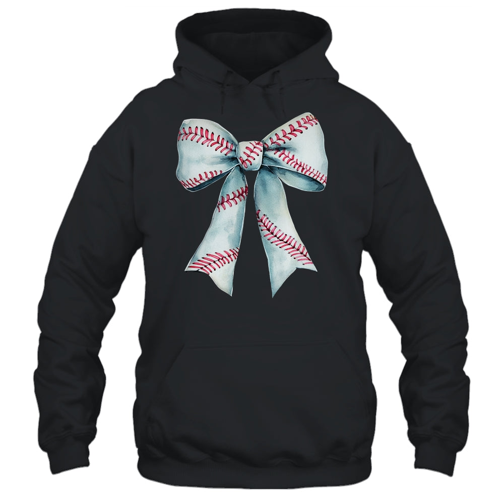 Baseball Mom Coquette Bow Mothers Day Baseball Mama Shirt & Tank Top | siriusteestore