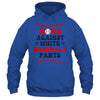 Baseball Mom Funny Moms Against White Baseball Pants Shirt & Tank Top | siriusteestore
