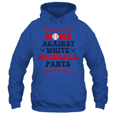 Baseball Mom Funny Moms Against White Baseball Pants Shirt & Tank Top | siriusteestore