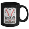 Baseball Mom Leopard Mothers Day Mom Mug | siriusteestore