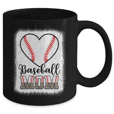Baseball Mom Leopard Mothers Day Mom Mug | siriusteestore