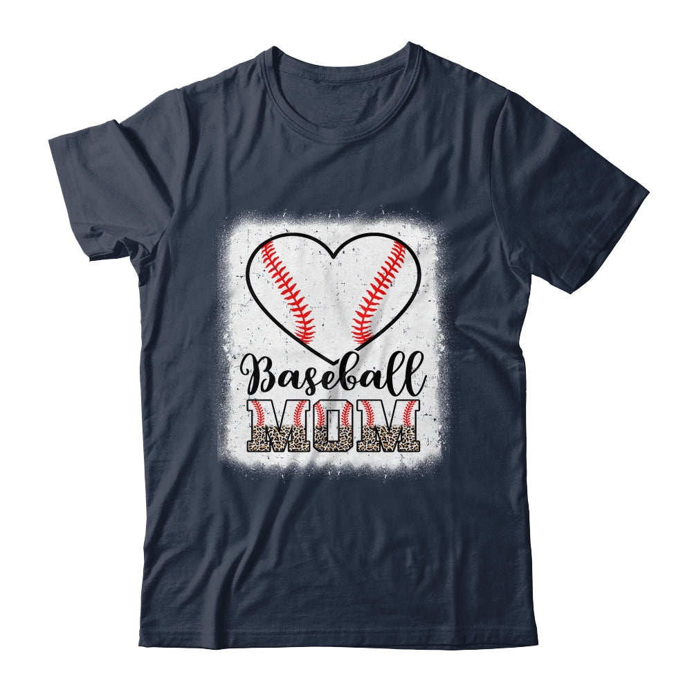 Baseball Mom Leopard Mothers Day Mom Shirt & Tank Top | siriusteestore