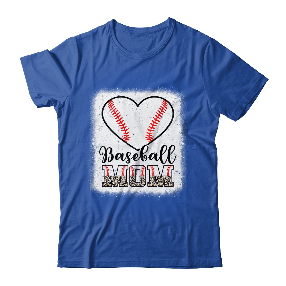 Baseball Mom Leopard Mothers Day Mom Shirt & Tank Top | siriusteestore